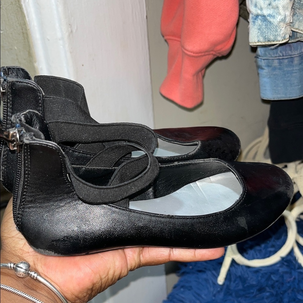 Black Women's Ballet Flats😍Amo